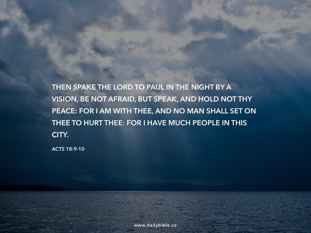 Acts 18 9 10 Daily Bible Inspirations acts-18-9-10-daily-bible-inspirations