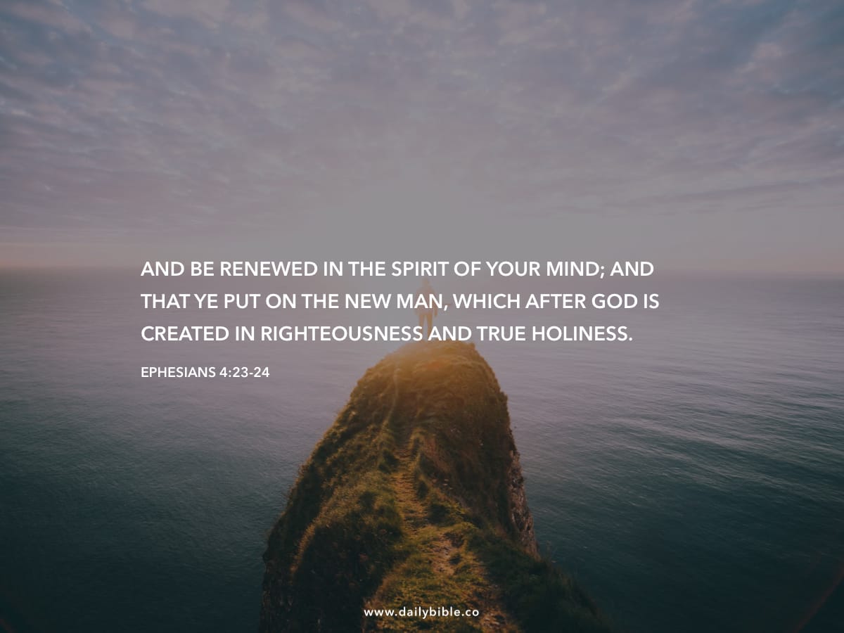 Ephesians 423 24 Daily Bible Inspirations