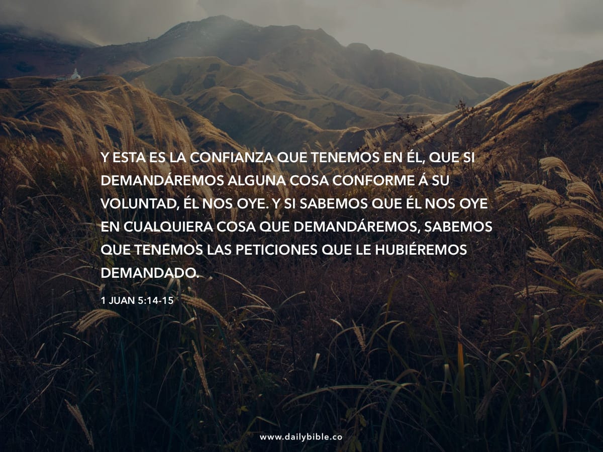 1 Juan 5 14 15 Inspiraciones B blicas Diarias