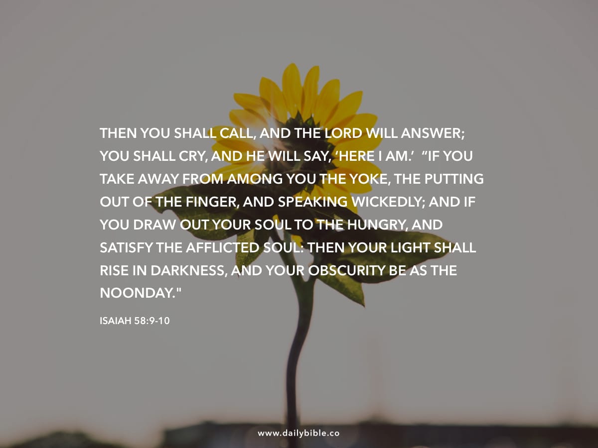 Isaiah 58 9 10 Daily Bible Inspirations isaiah-58-9-10-daily-bible-inspirations
