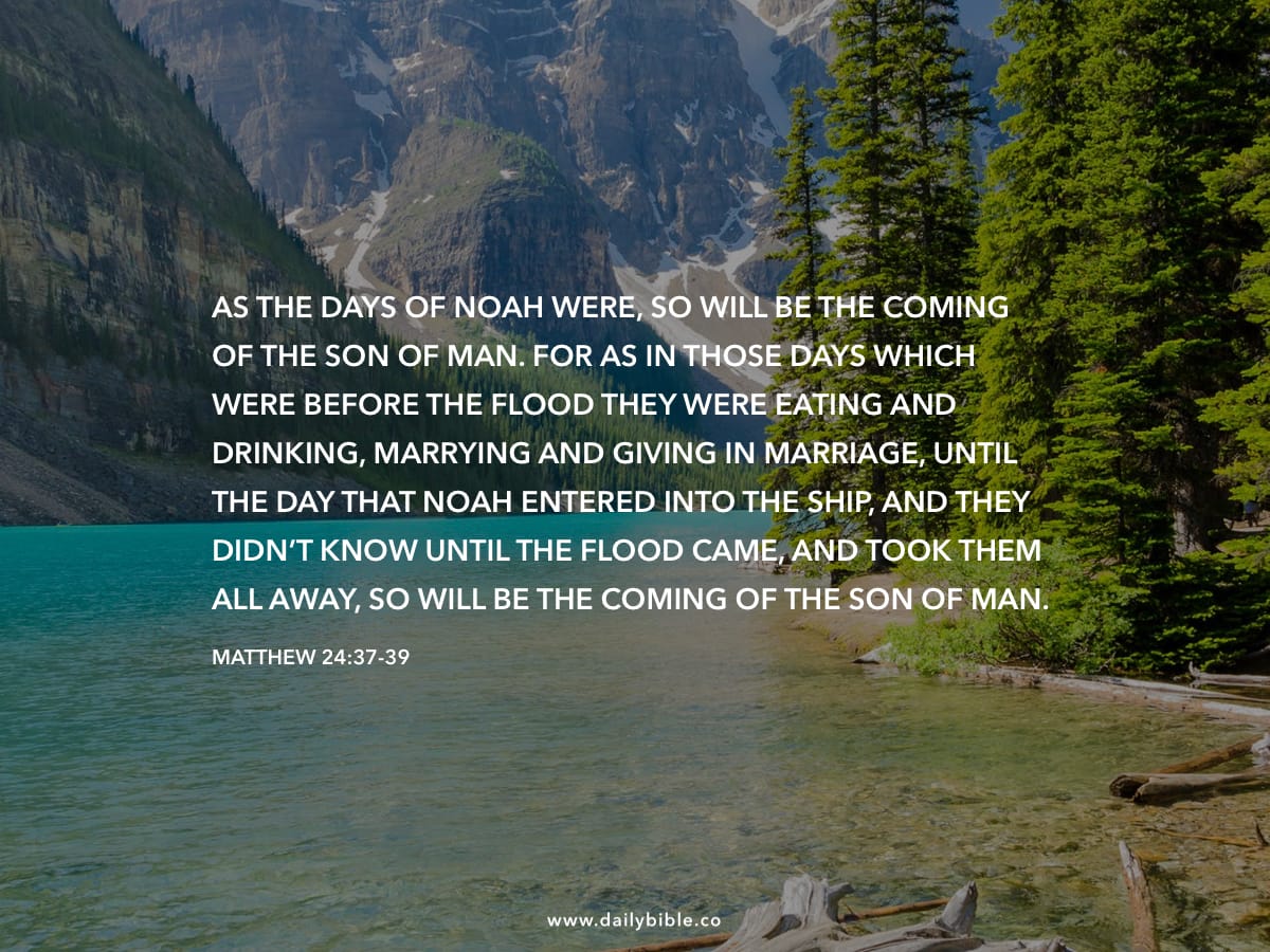 Matthew 24 37 39 Daily Bible Inspirations Matthew 24 37 39 Daily Bible Inspirations