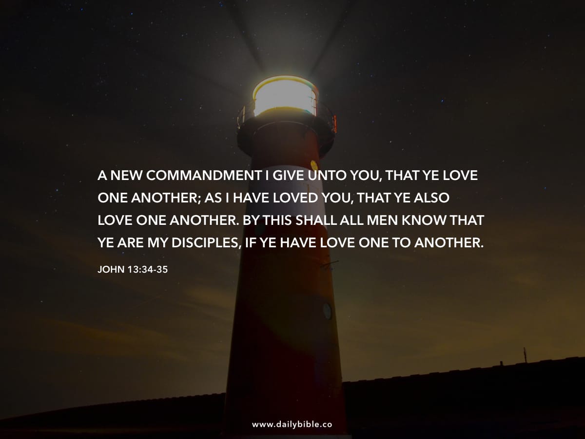 John 13:34-35 - Daily Bible Inspirations