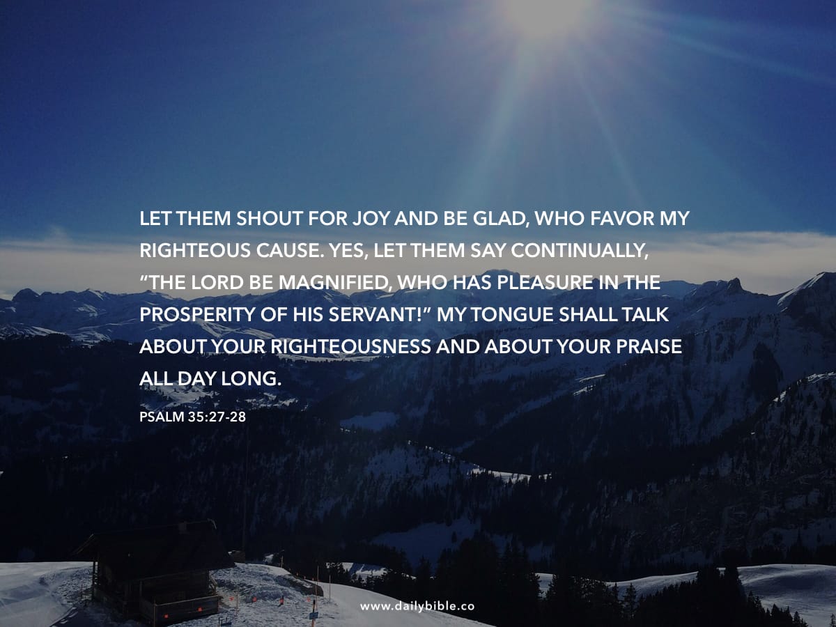 Psalm 35 27 28 Daily Bible Inspirations