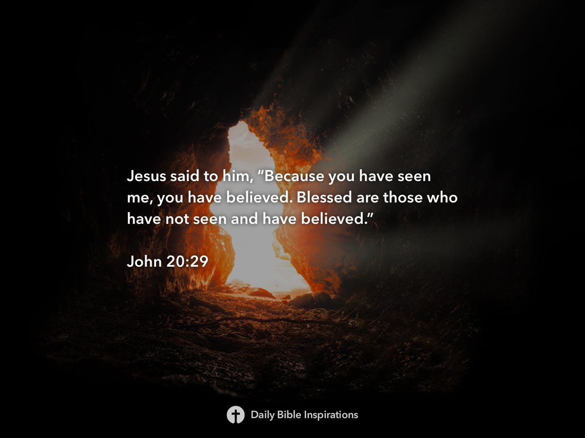 John 20:29 | Daily Bible Inspirations