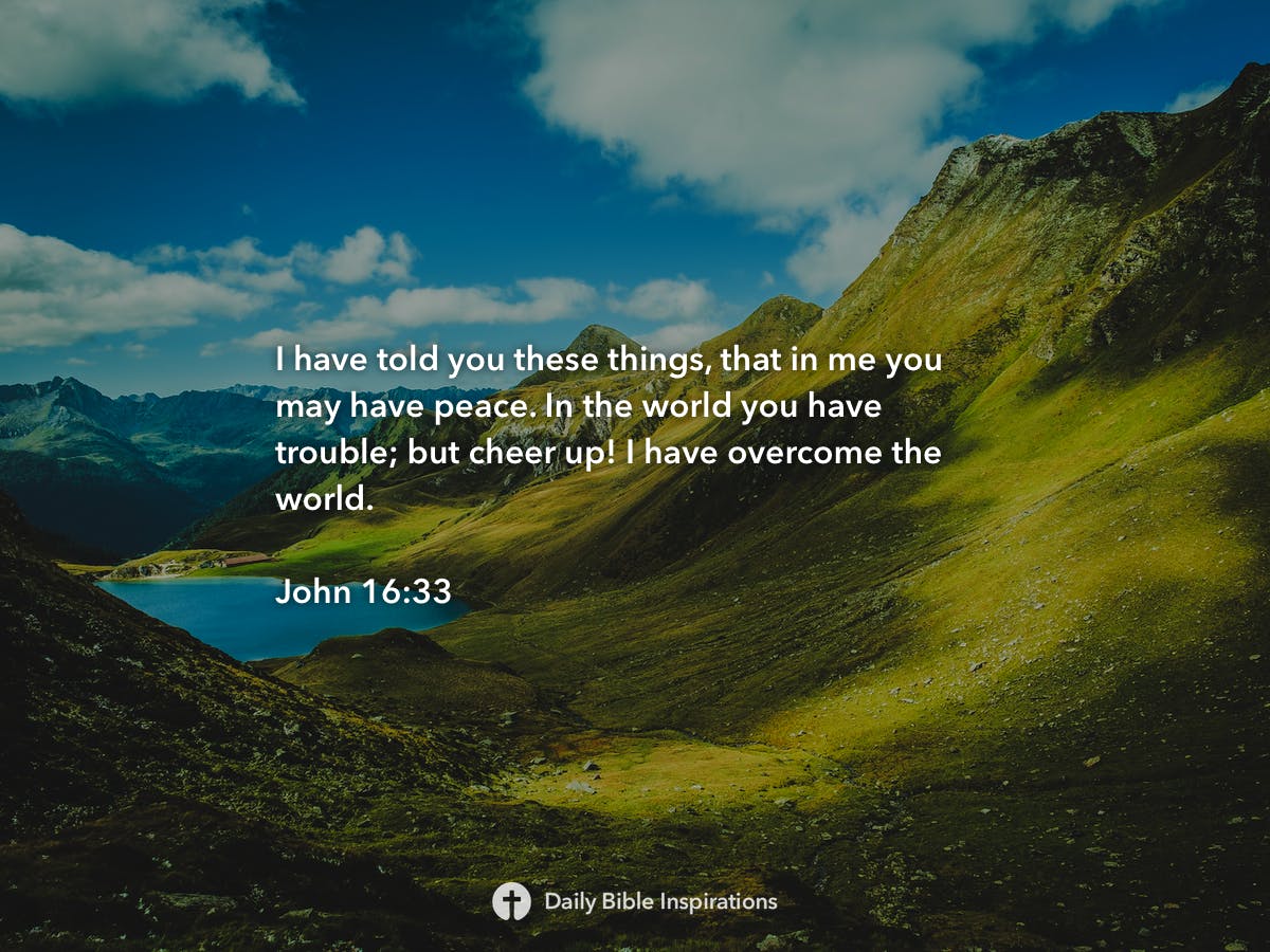 John 16:33 - Daily Bible Inspirations