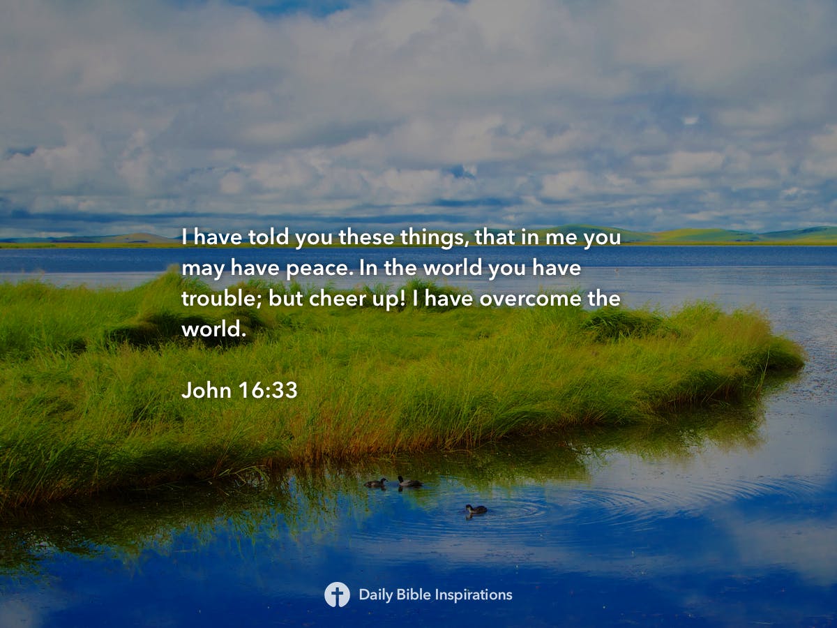 John 16:33 | Daily Bible Inspirations