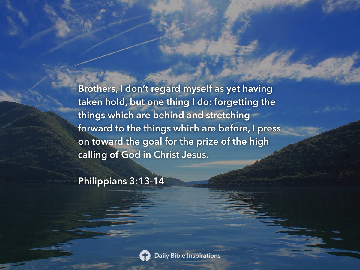 Philippians 3:13-14 | Daily Bible Inspirations