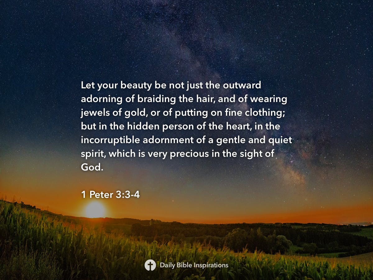1 Peter 334 Daily Bible Inspirations