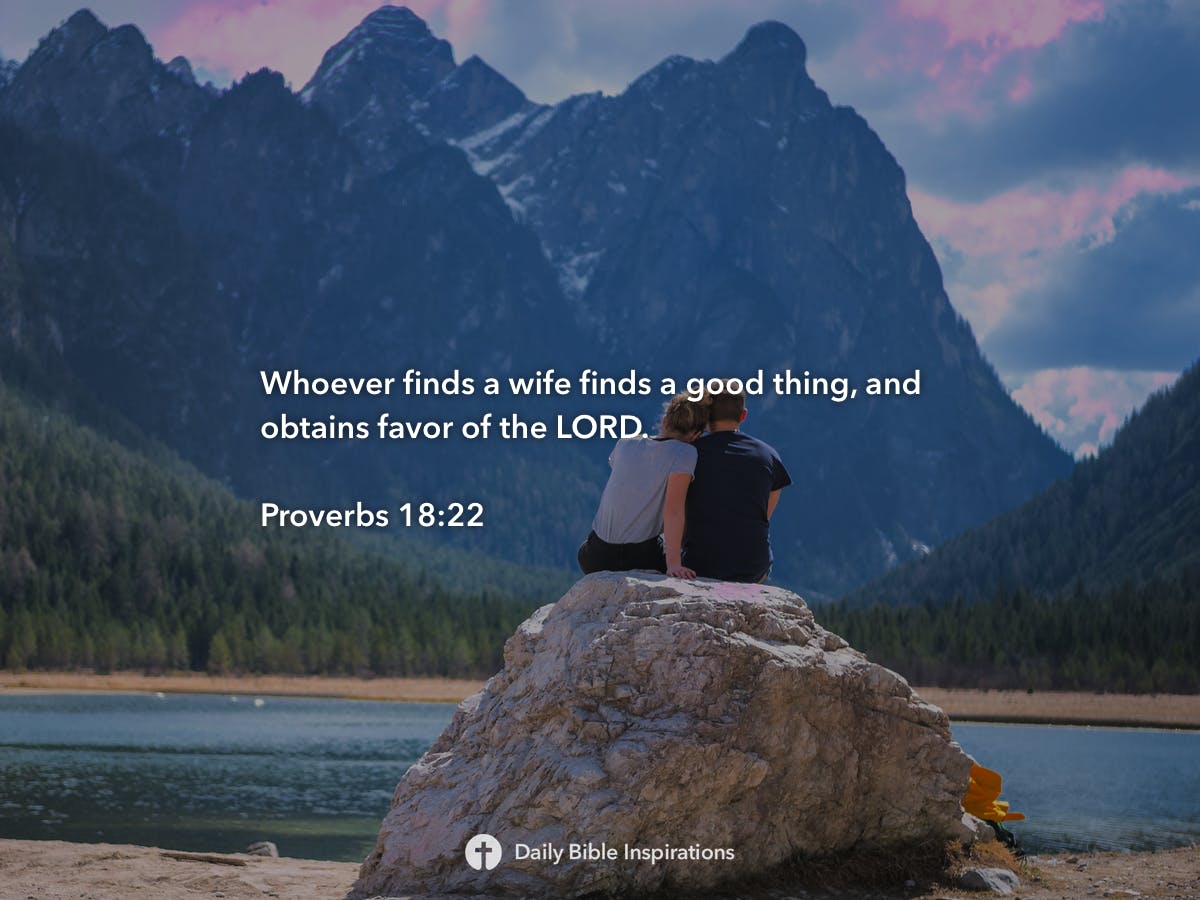 Proverbs 18:22 - Daily Bible Inspirations