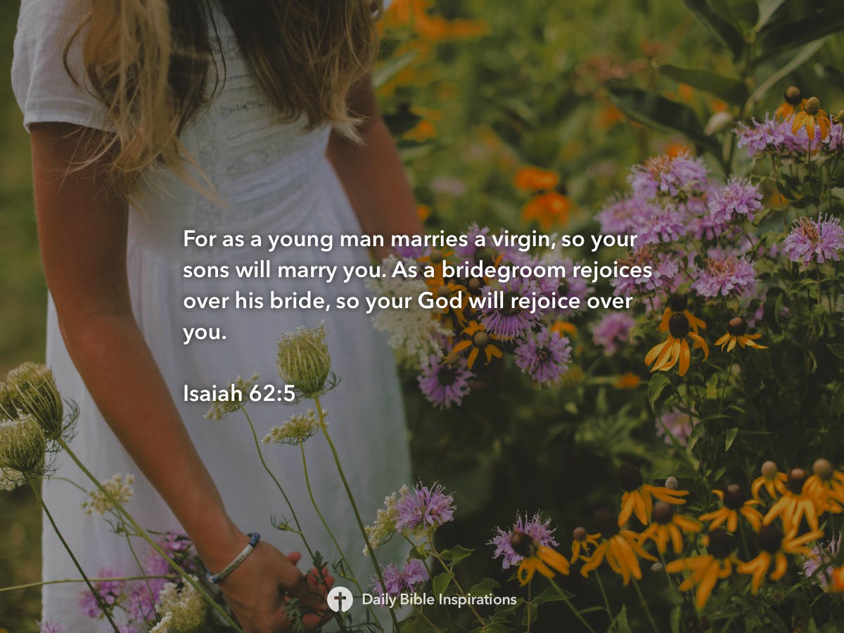 Isaiah 62:5 - Daily Bible Inspirations