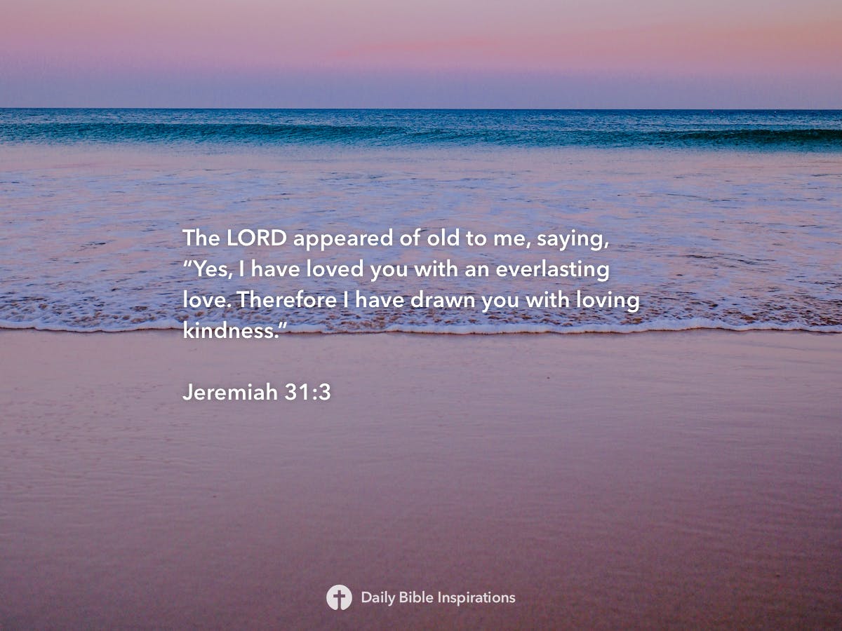 Jeremiah 31:3 - Daily Bible Inspirations