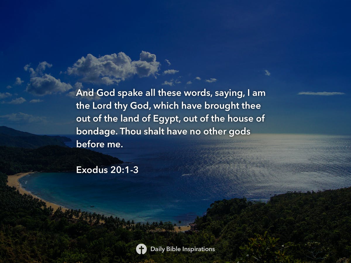 Exodus 1 3 Daily Bible Inspirations