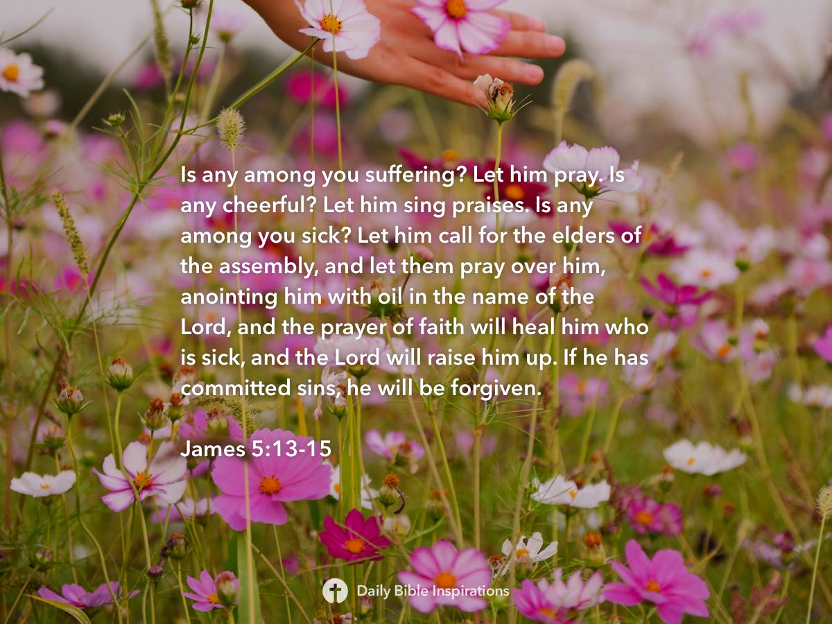 James 5:13-15 - Daily Bible Inspirations