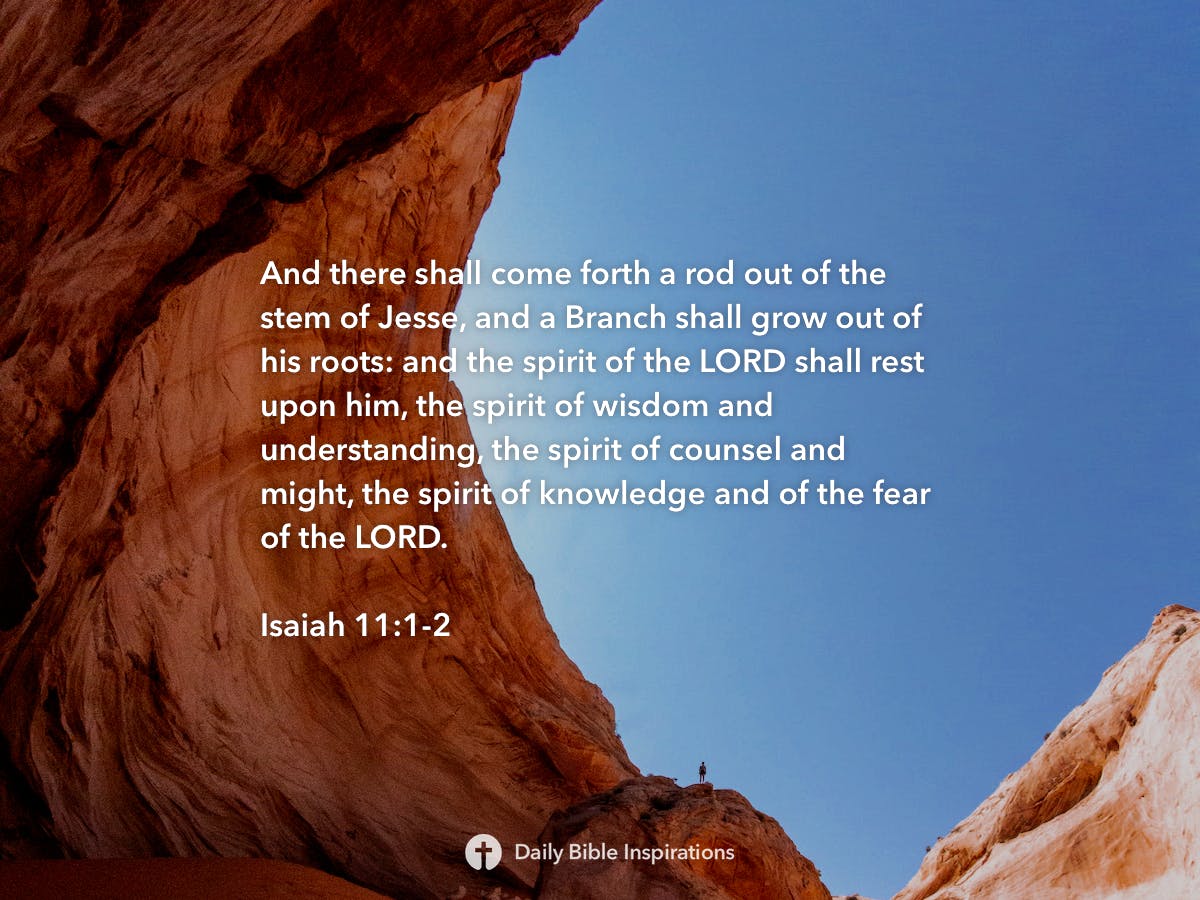 Isaiah 11:1-2 - Daily Bible Inspirations