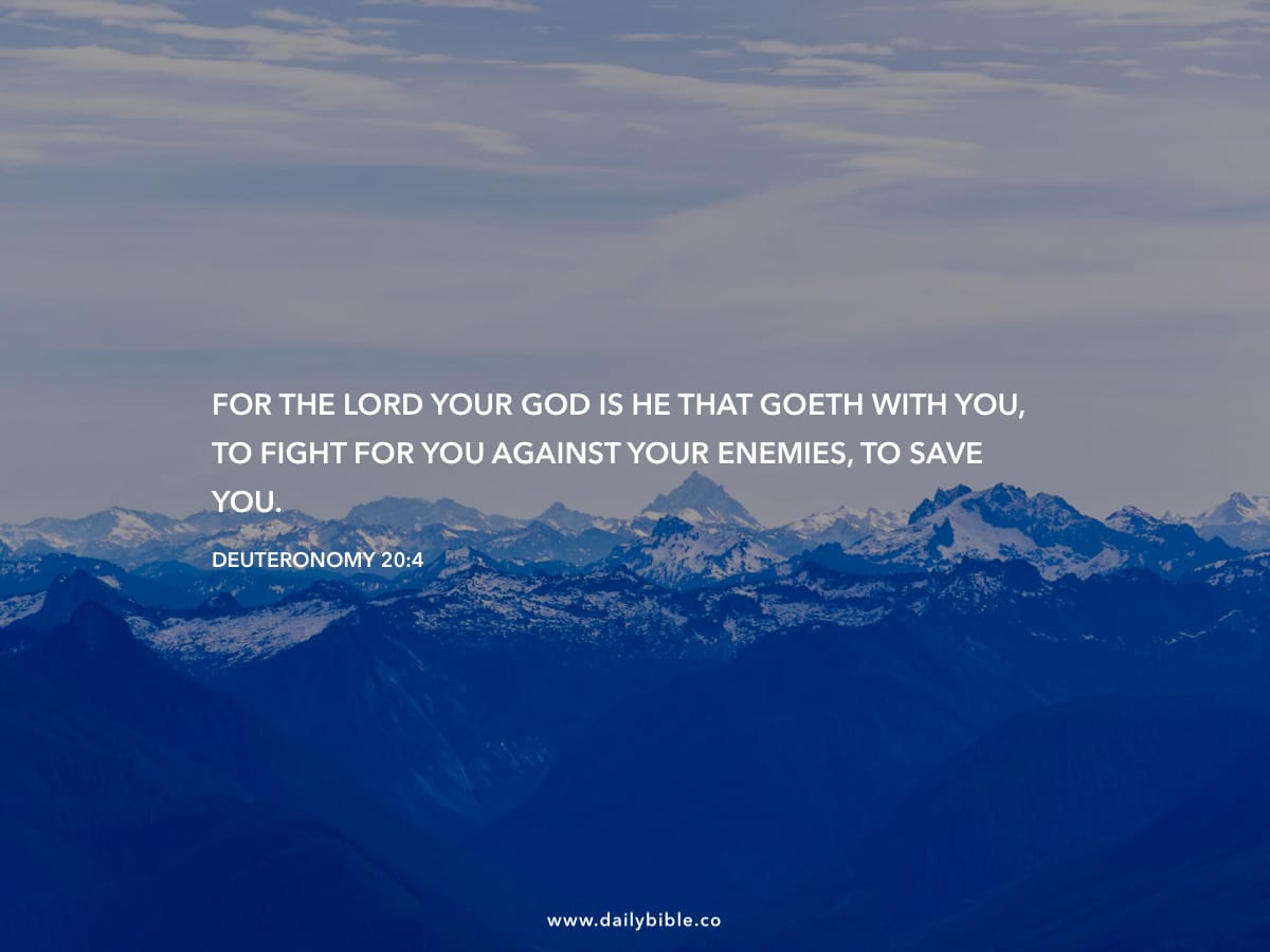 Deuteronomy 20:4 - Daily Bible Inspirations