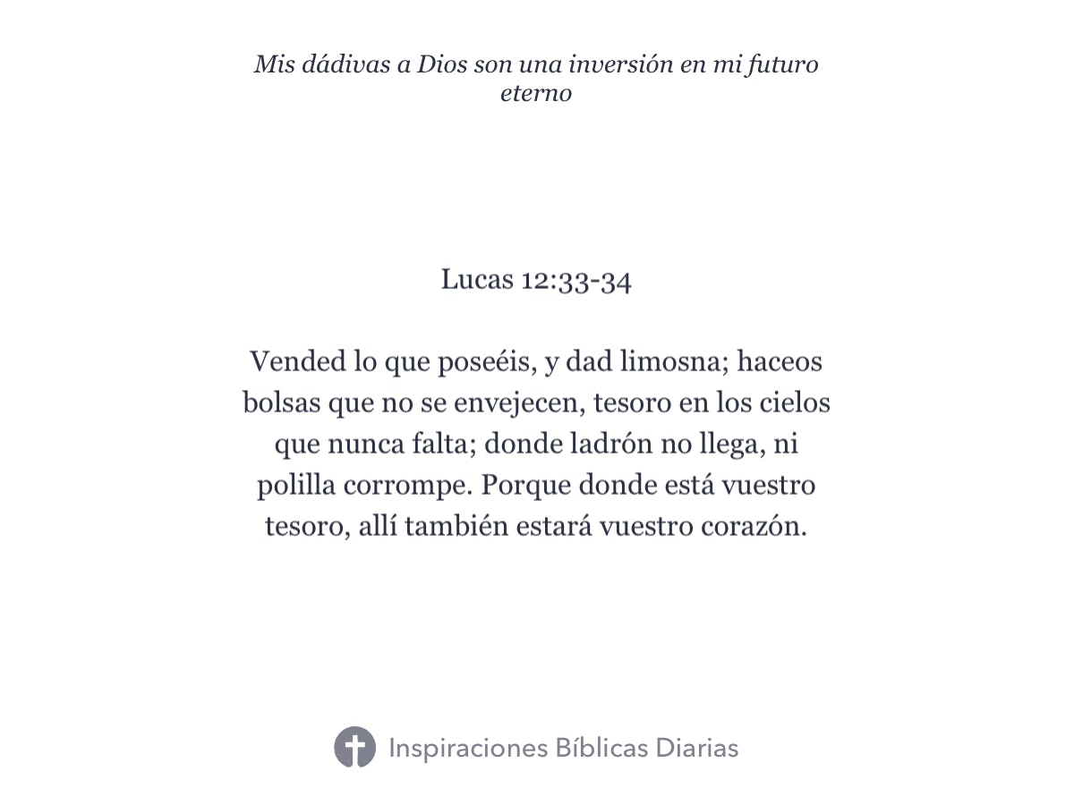 Lucas 12:33 - Bíblia