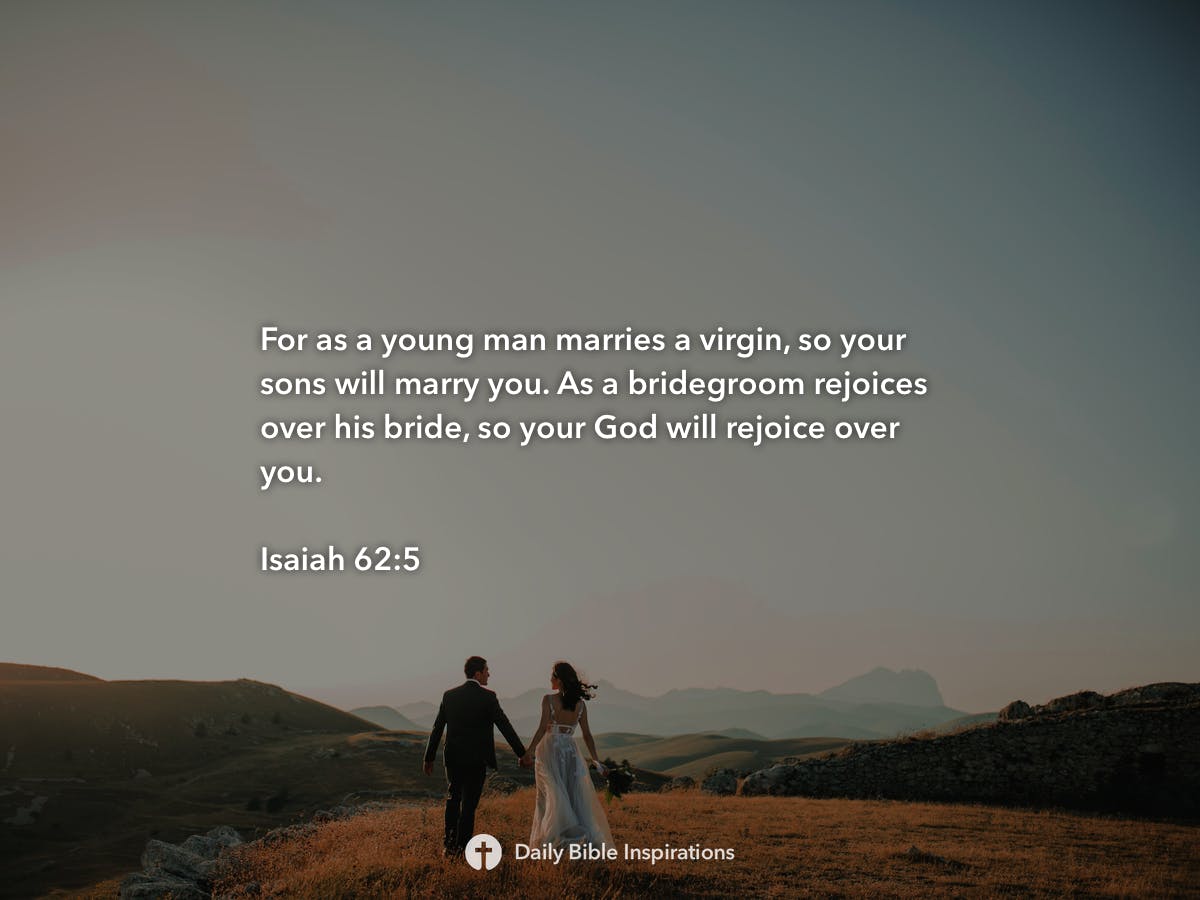 Isaiah 62:5 | Daily Bible Inspirations