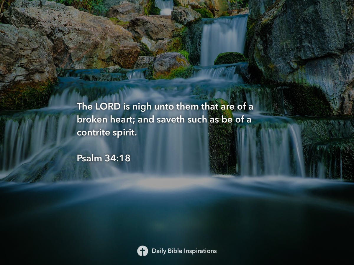 Psalm 34:18 | Daily Bible Inspirations