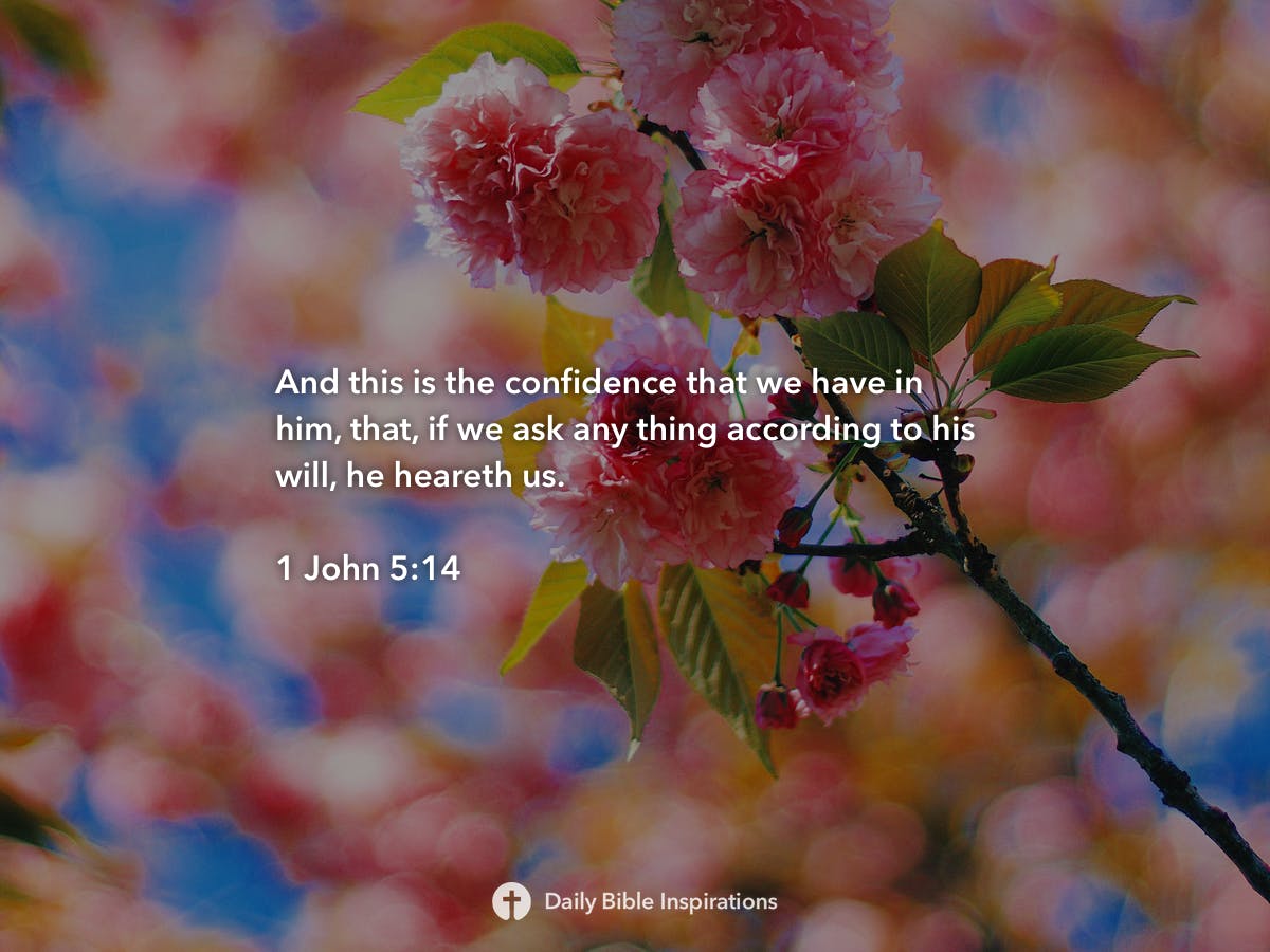 1 John 5:14 - Daily Bible Inspirations