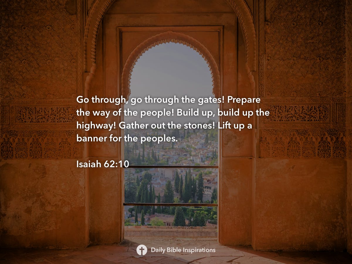 Isaiah 6210 Daily Bible Inspirations
