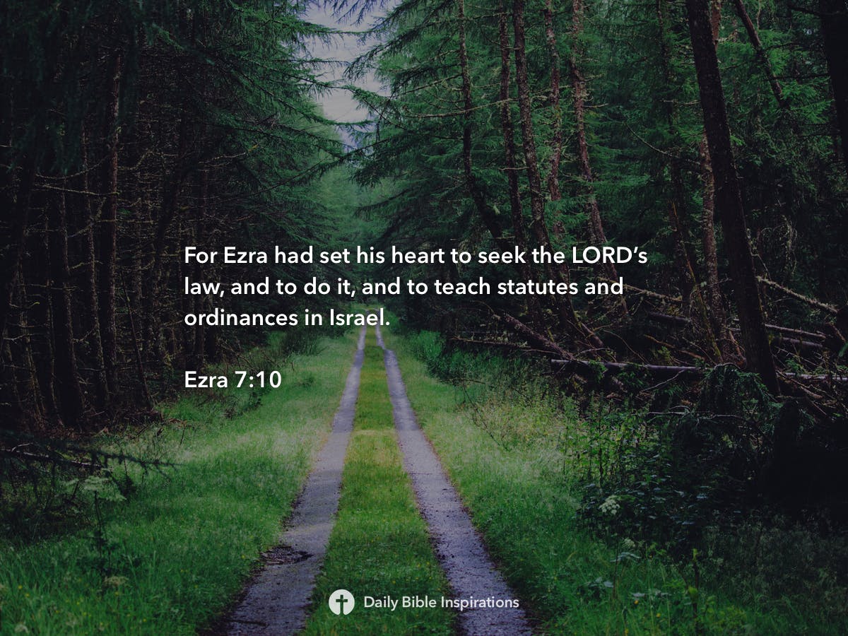 Ezra 7:10 - Daily Bible Inspirations