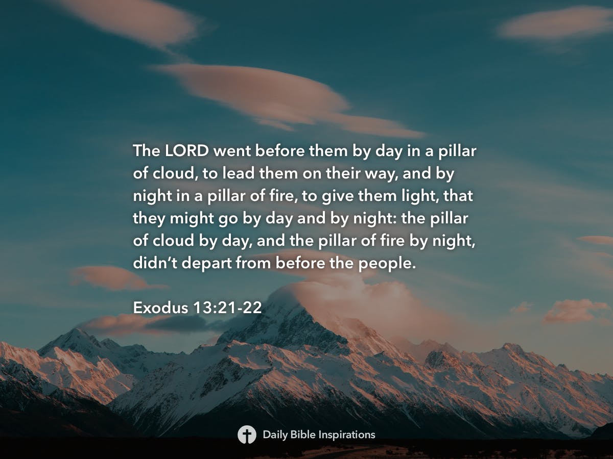 Exodus 13 21 22 Daily Bible Inspirations