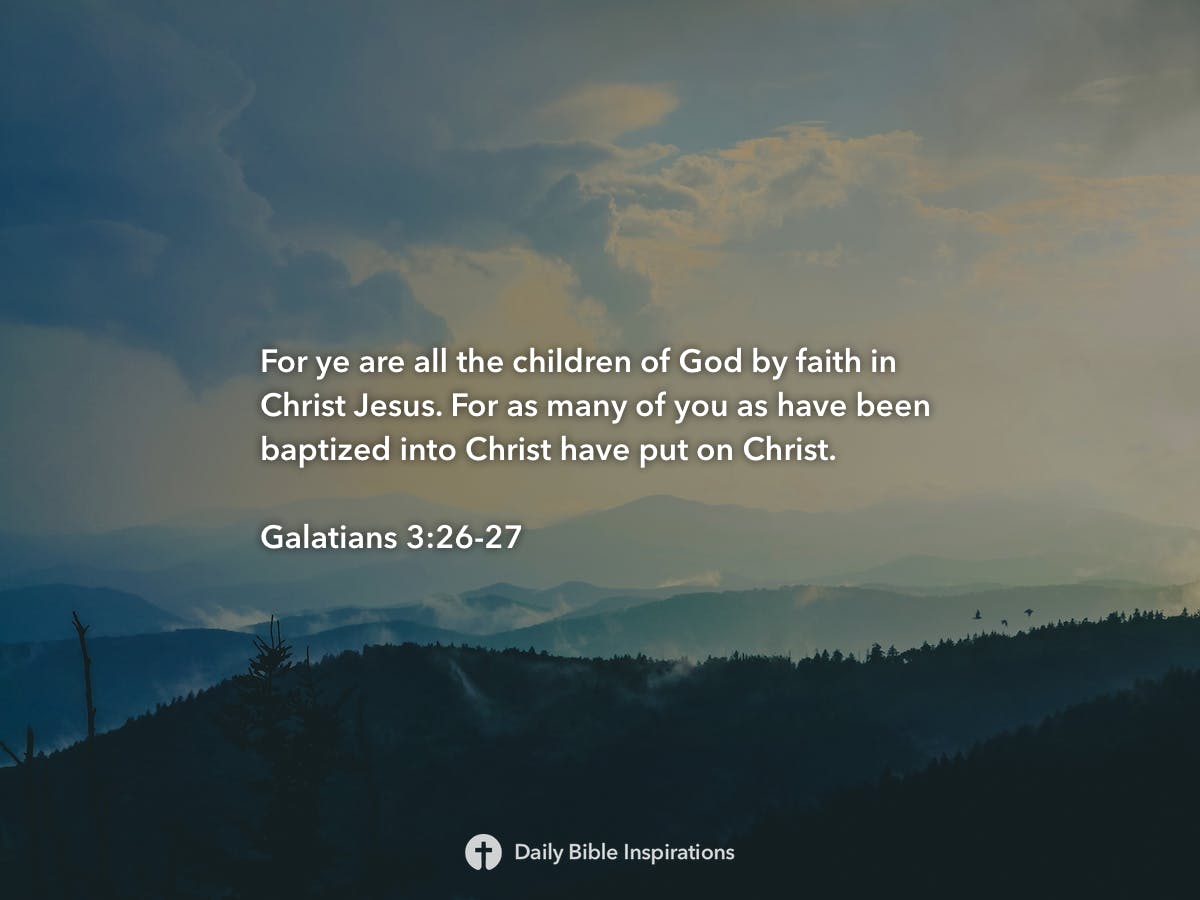 Galatians 32627 Daily Bible Inspirations