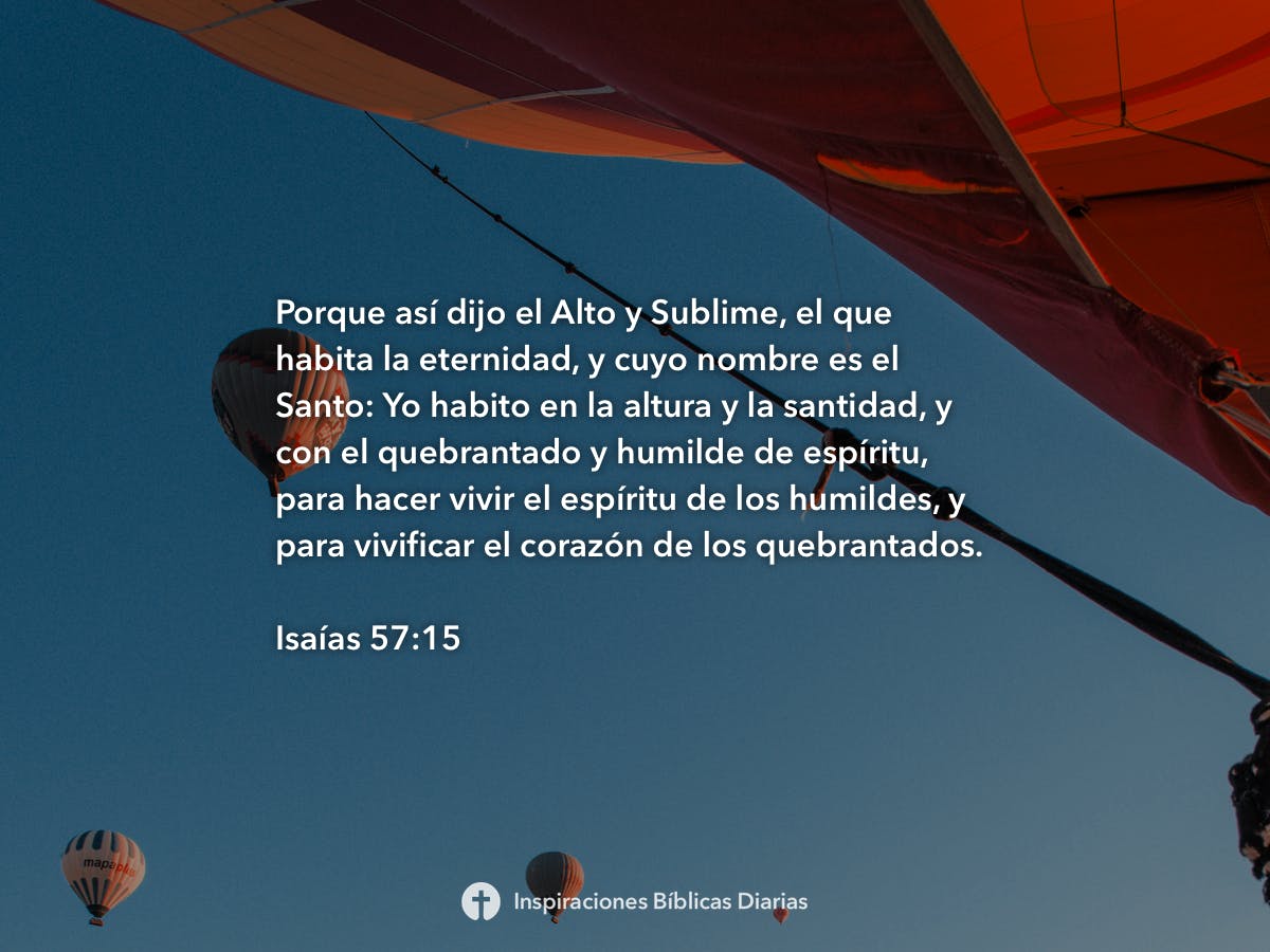 Isa as 57 15 Inspiraciones B blicas Diarias