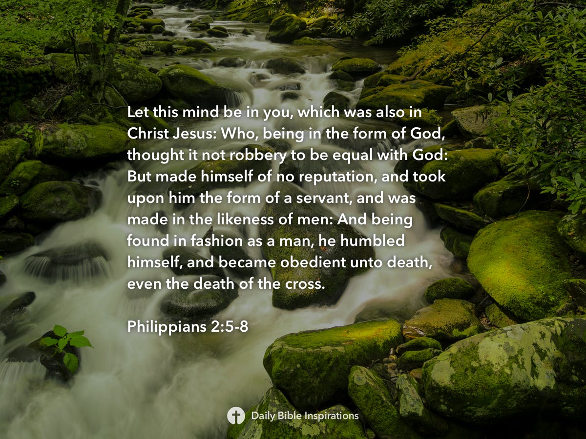 Philippians 2:5-8 | Daily Bible Inspirations