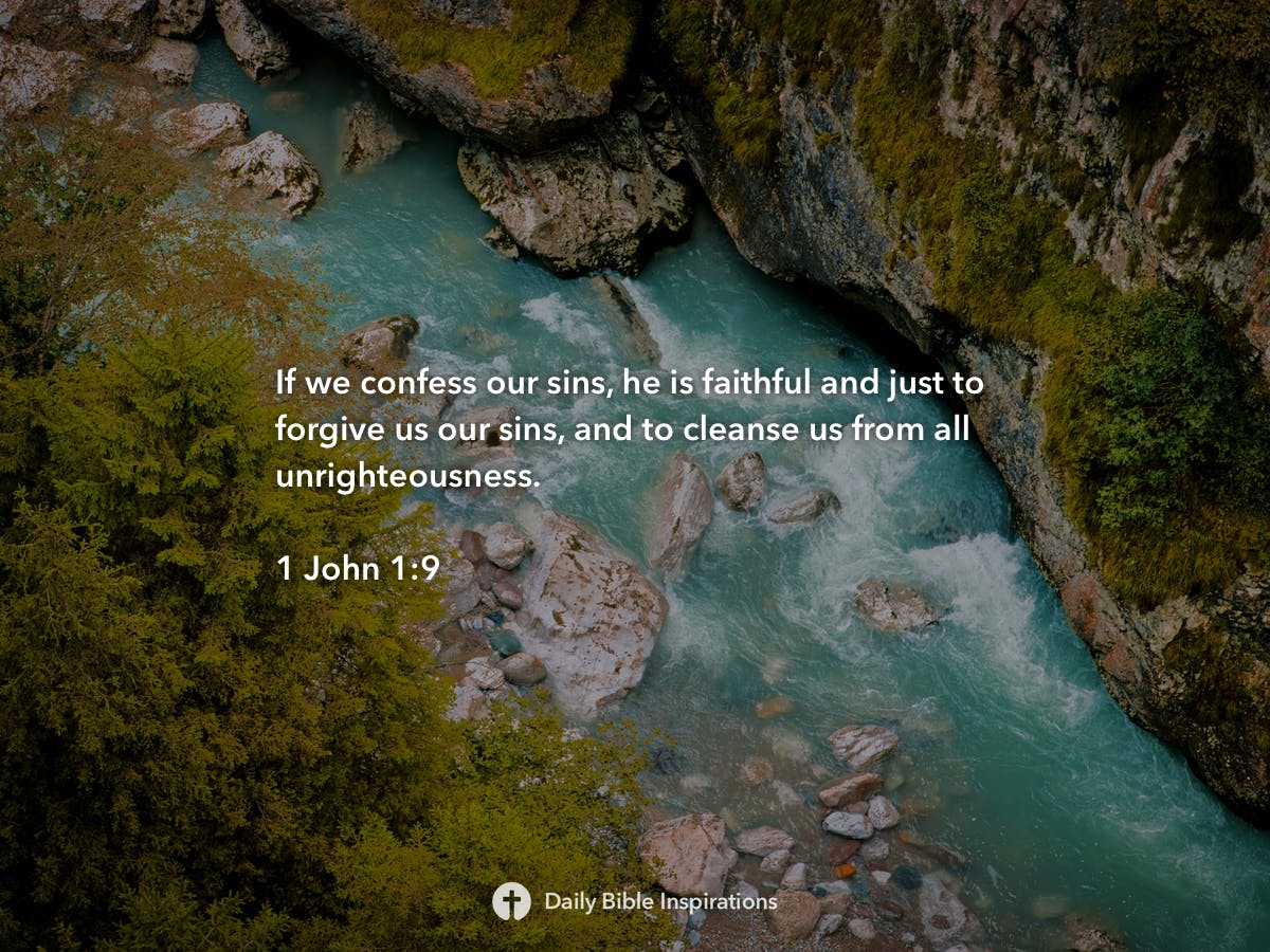 1 John 1:9 - Daily Bible Inspirations
