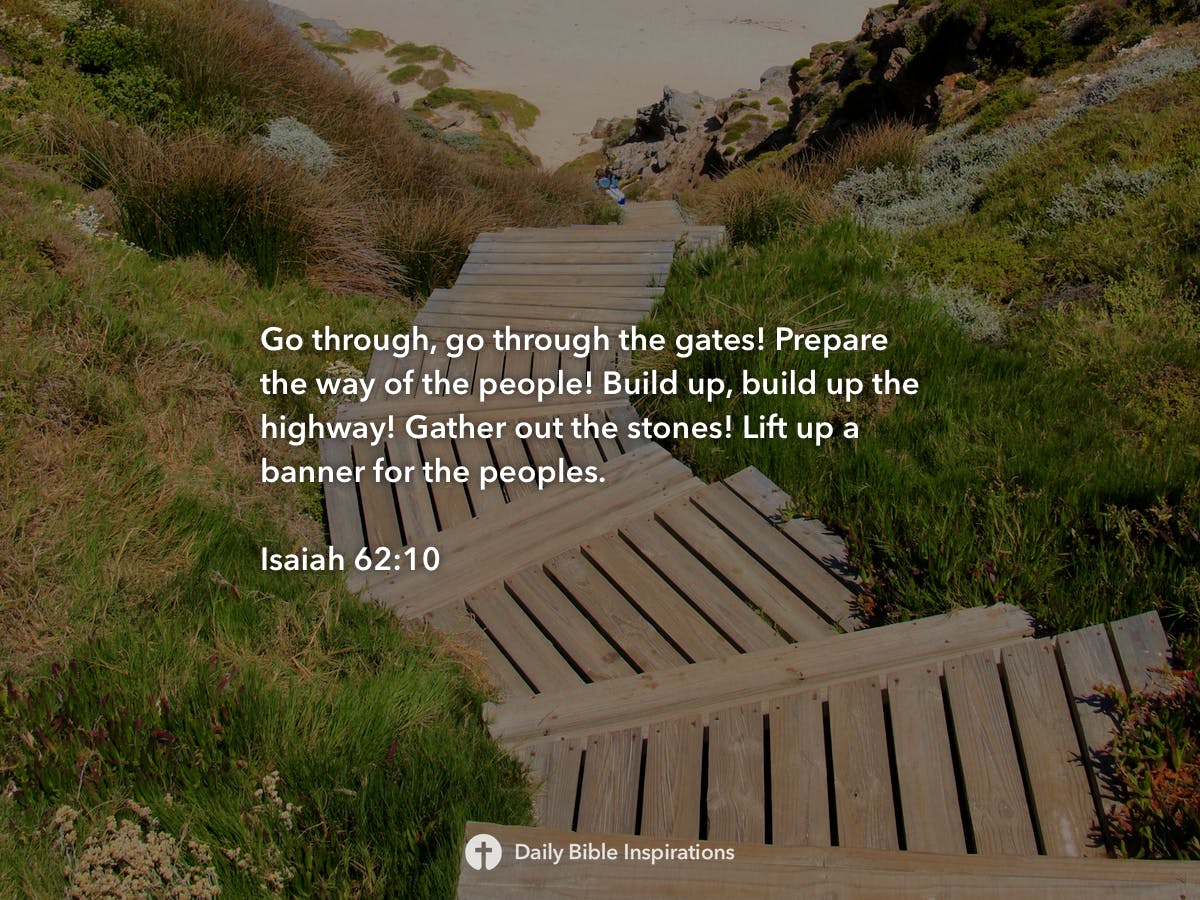 Isaiah 6210 Daily Bible Inspirations