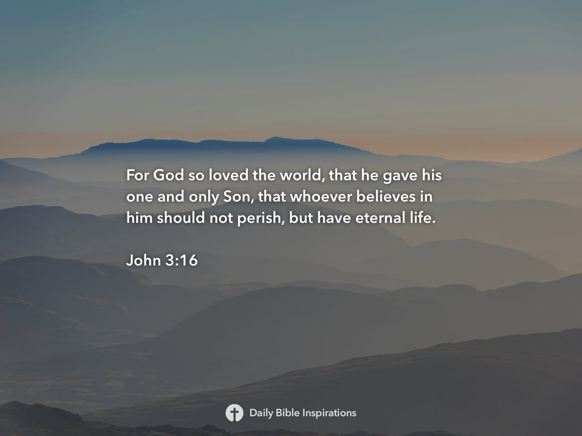 John 3:16 | Daily Bible Inspirations