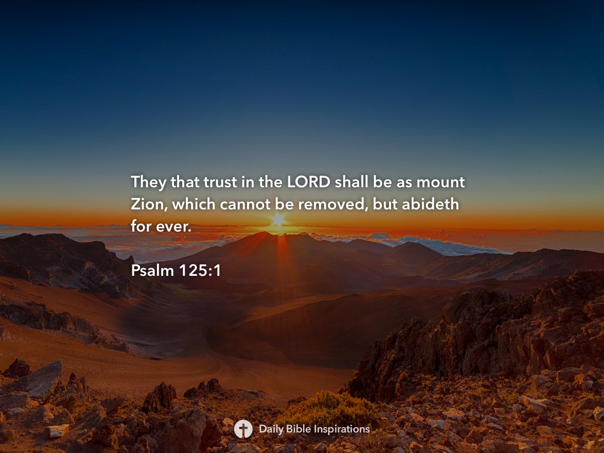 Psalm 125:1 | Daily Bible Inspirations