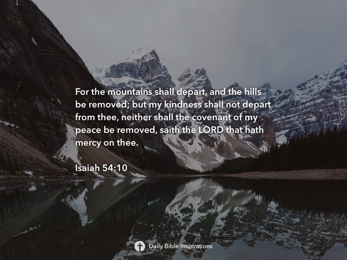 Isaiah 54:10 - Daily Bible Inspirations