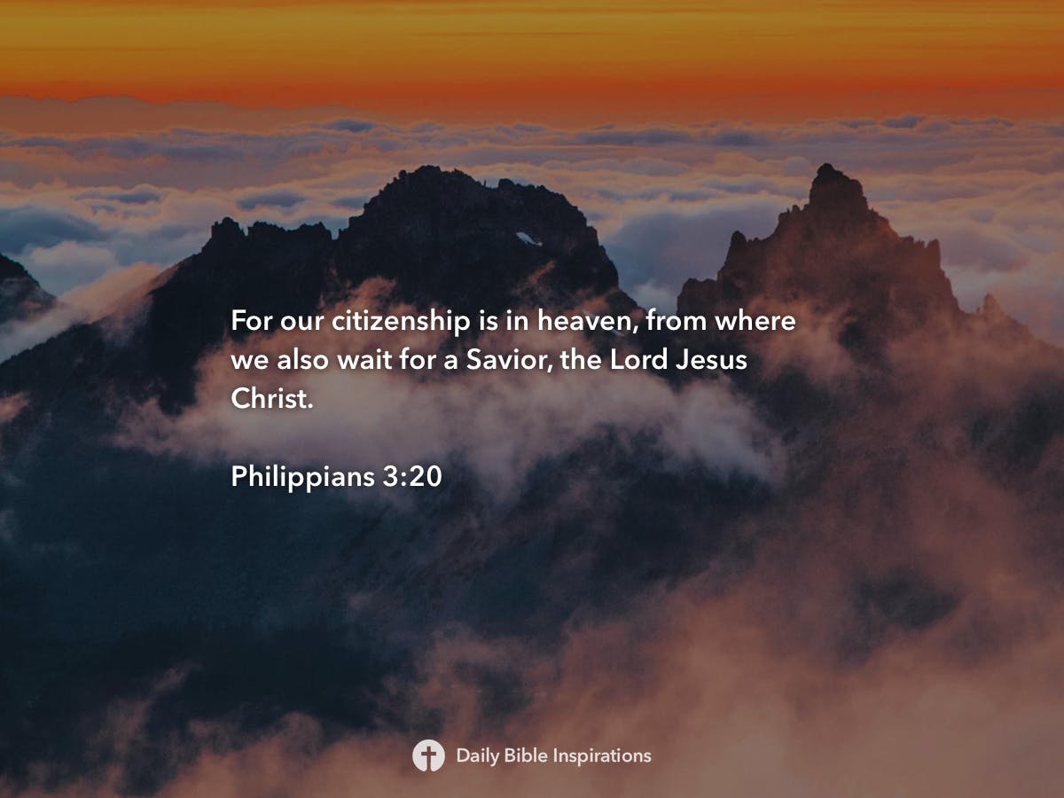 Philippians 3:20 | Daily Bible Inspirations