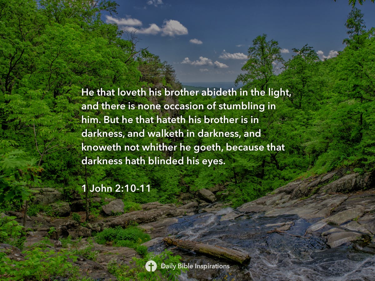 1 John 210 11 Daily Bible Inspirations