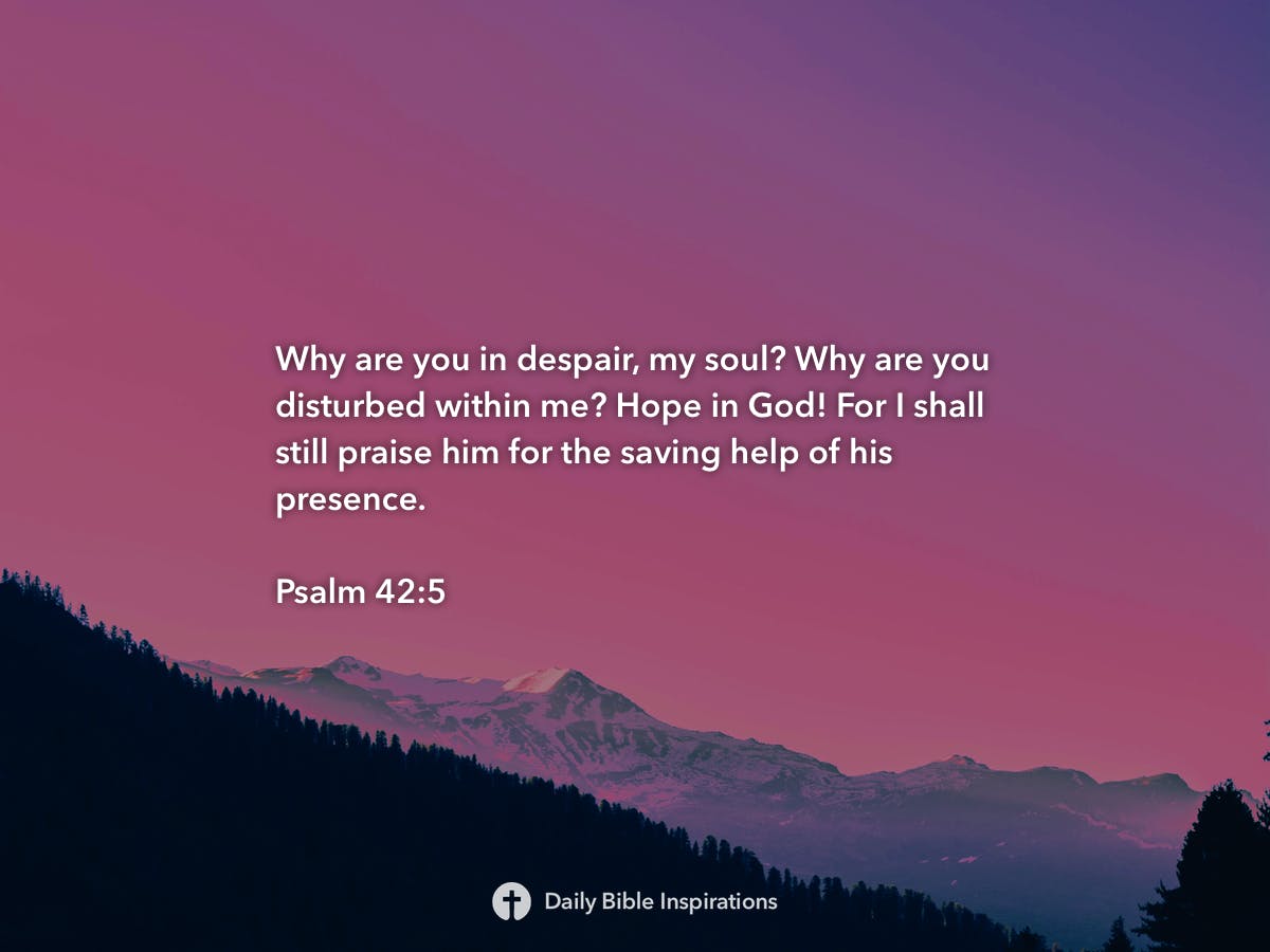 Psalm 42:5 | Daily Bible Inspirations