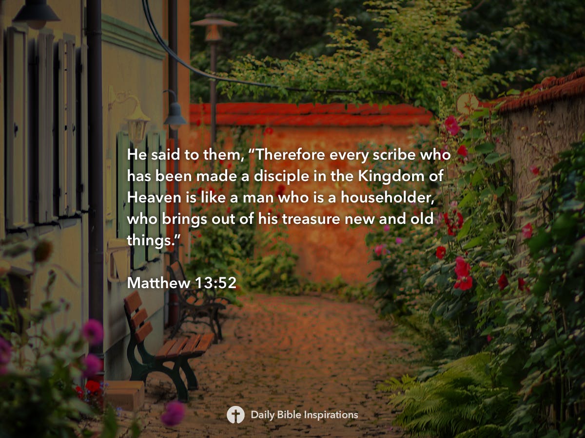 Matthew 13:52 | Daily Bible Inspirations