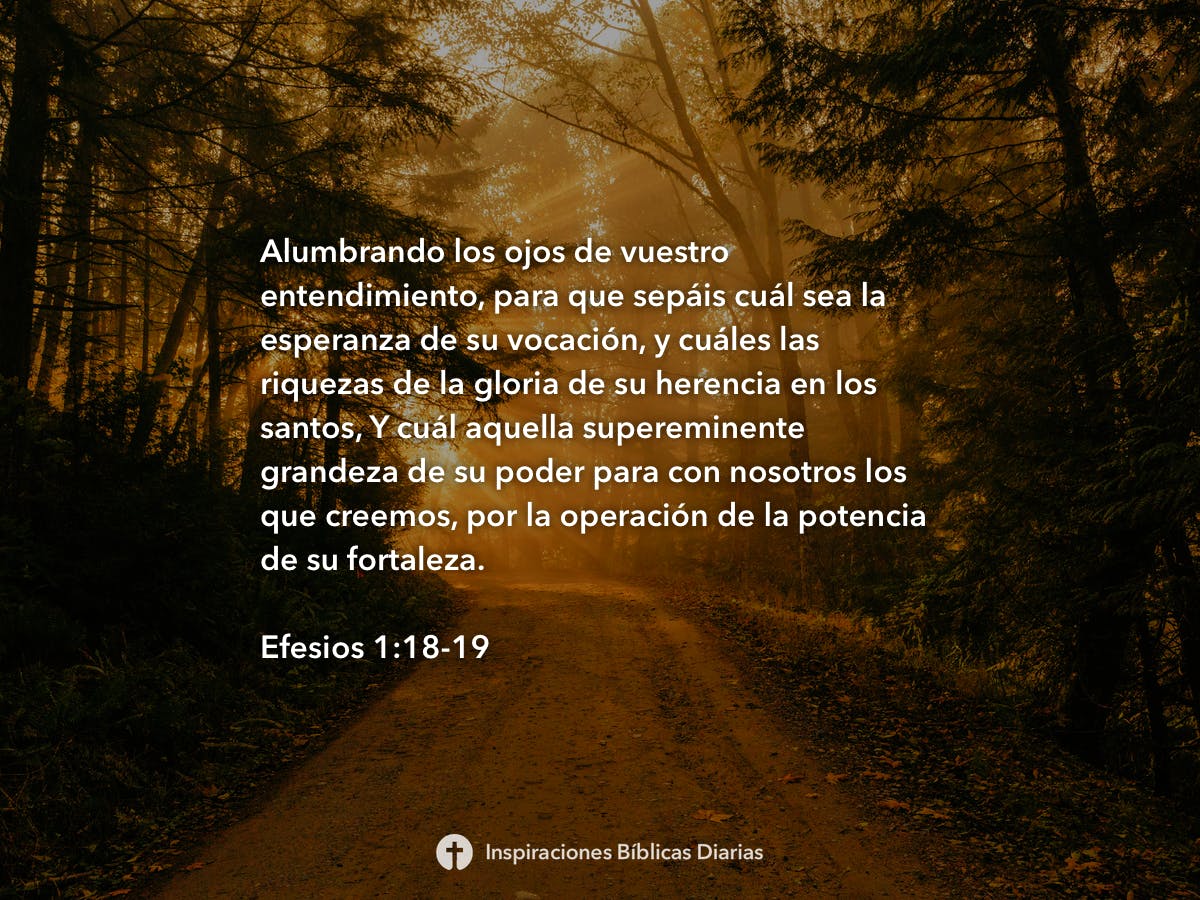 Efesios 1 18 19 Inspiraciones Biblicas Diarias