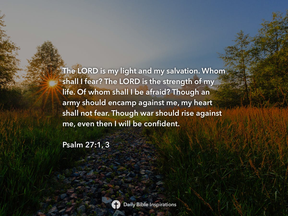 Psalm 27 Verse 1 To 3