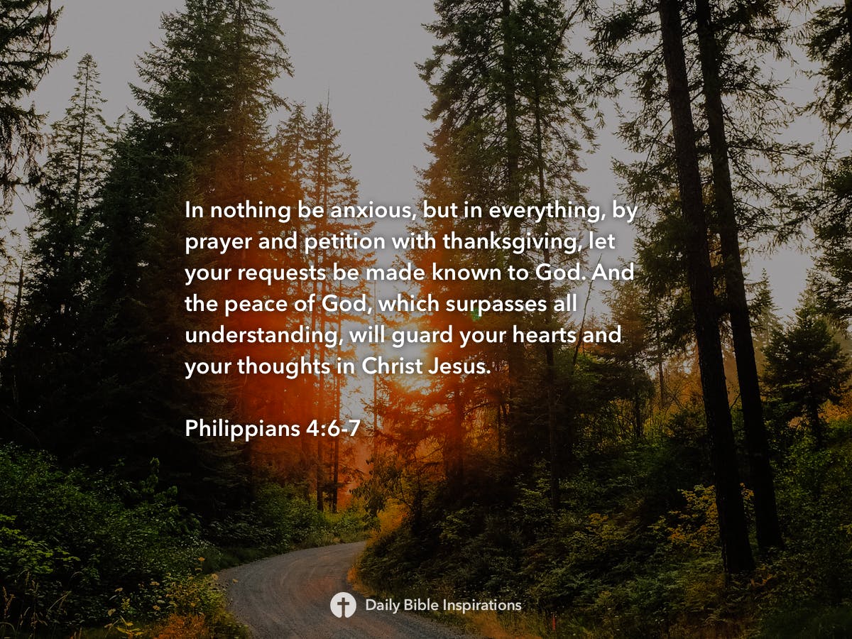 Philippians 4:6-7 | Daily Bible Inspirations