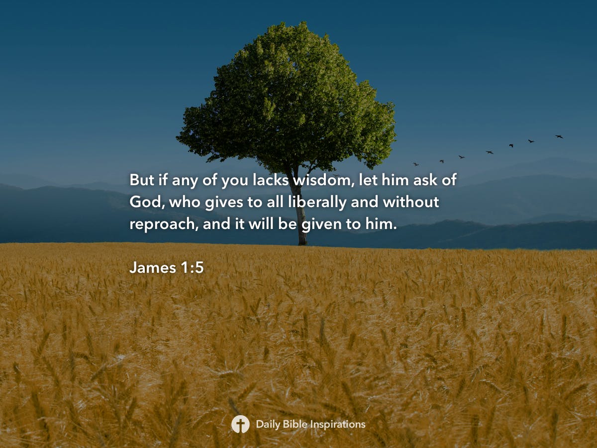 James 1:5 - Daily Bible Inspirations