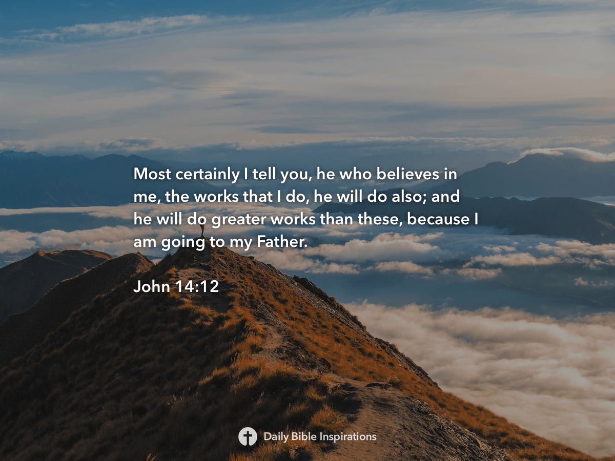 John 14:12 - Daily Bible Inspirations