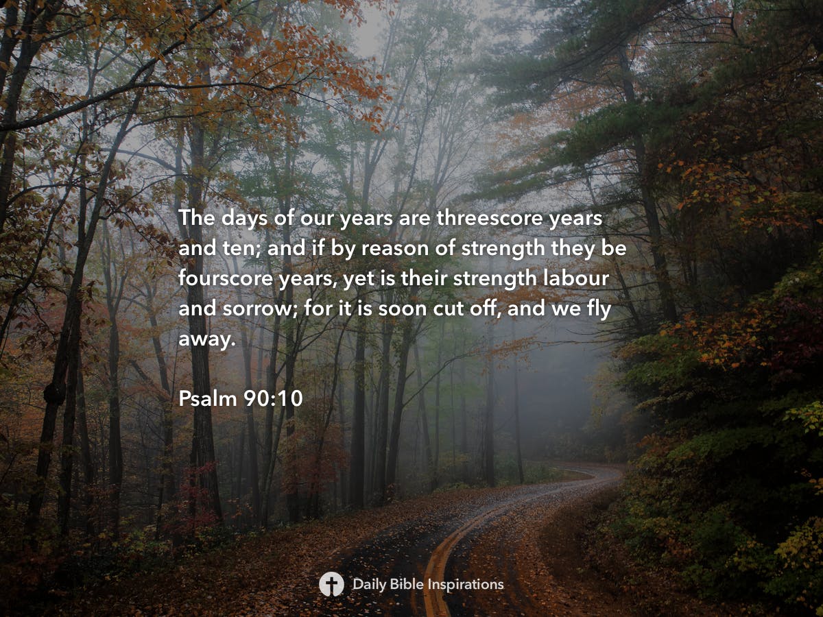 Psalm 90:10 | Daily Bible Inspirations