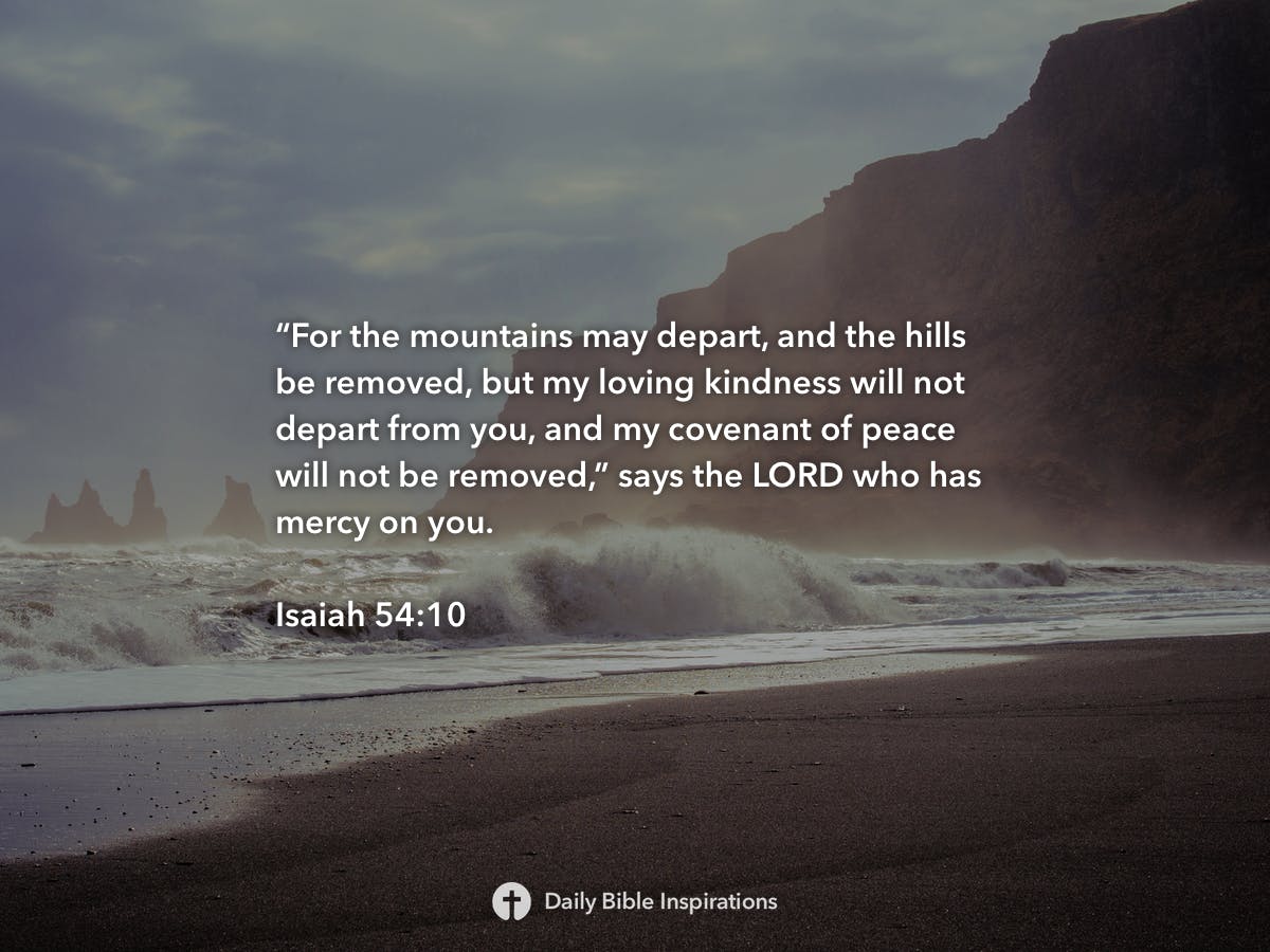 Isaiah 54:10 | Daily Bible Inspirations